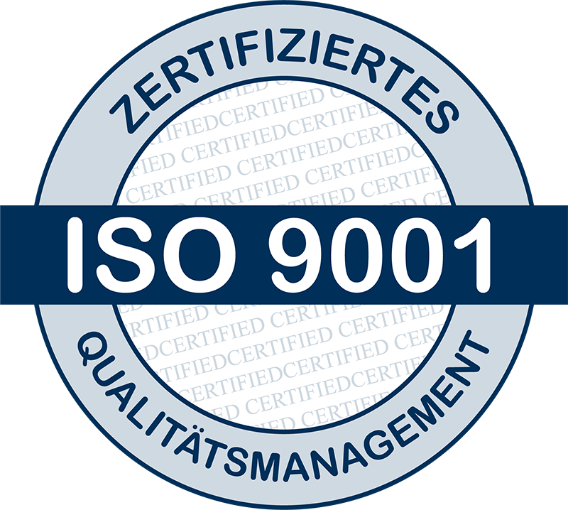 ISO 9001 Zertifikat